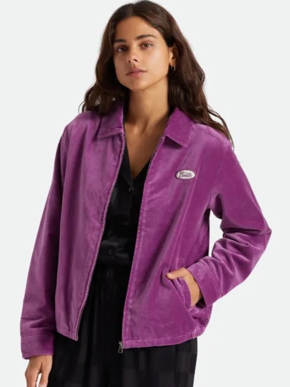 Brixton Utopia Jacket Amethyst